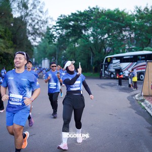 Race photo from BOGORUN 2026