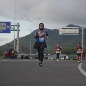Race photo from KEDIRI HALF MARATHON 2026