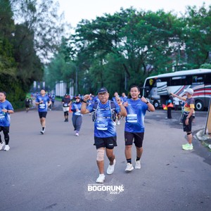 Race photo from BOGORUN 2026