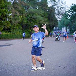 Race photo from BOGORUN 2026