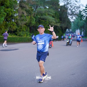 Race photo from BOGORUN 2026