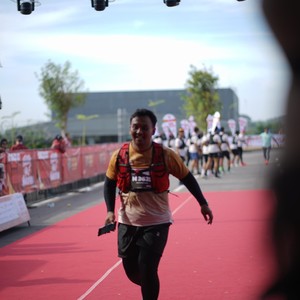 Race photo from KEDIRI HALF MARATHON 2026