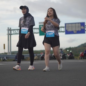 Race photo from KEDIRI HALF MARATHON 2026