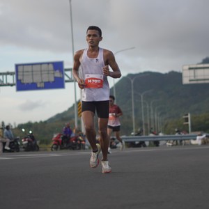 Race photo from KEDIRI HALF MARATHON 2026