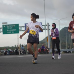 Race photo from KEDIRI HALF MARATHON 2026