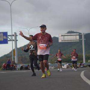 Race photo from KEDIRI HALF MARATHON 2026