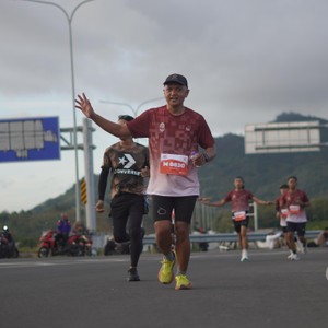 Race photo from KEDIRI HALF MARATHON 2026