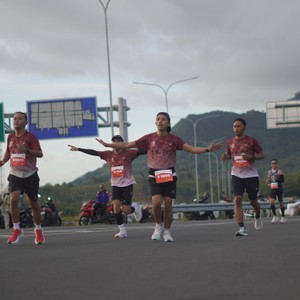 Race photo from KEDIRI HALF MARATHON 2026