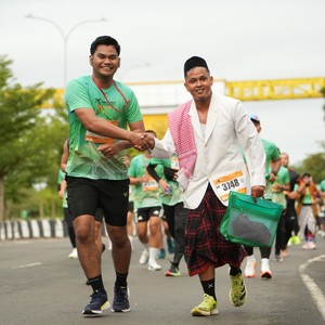 Race photo from ARUTMIN BORNEO RUN 2025
