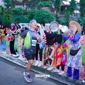 Race photo from BOGORUN 2026