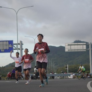 Race photo from KEDIRI HALF MARATHON 2026
