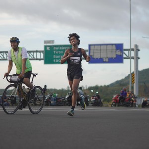 Race photo from KEDIRI HALF MARATHON 2026