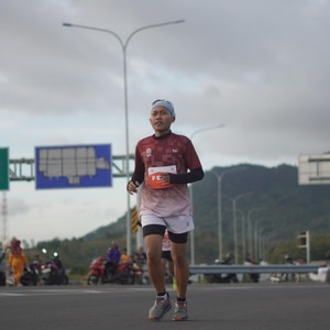 Race photo from KEDIRI HALF MARATHON 2026