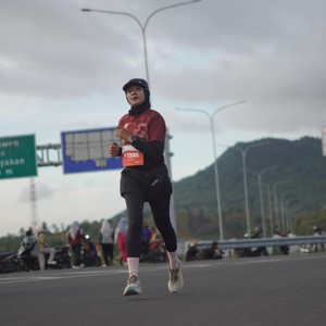 Race photo from KEDIRI HALF MARATHON 2026