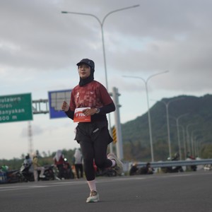 Race photo from KEDIRI HALF MARATHON 2026