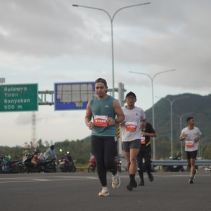 Race photo from KEDIRI HALF MARATHON 2026