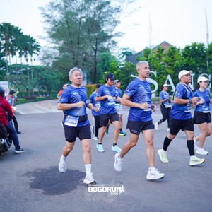 Race photo from BOGORUN 2026