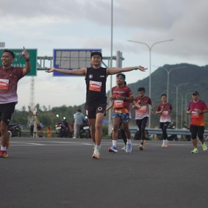 Race photo from KEDIRI HALF MARATHON 2026