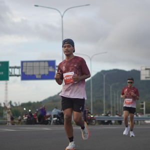 Race photo from KEDIRI HALF MARATHON 2026