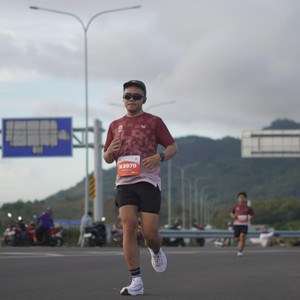 Race photo from KEDIRI HALF MARATHON 2026