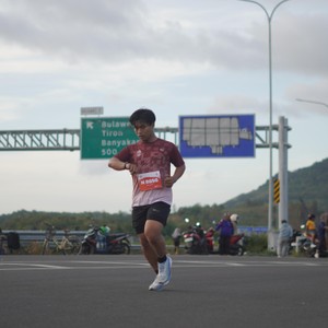 Race photo from KEDIRI HALF MARATHON 2026
