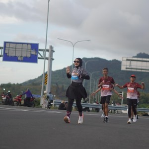 Race photo from KEDIRI HALF MARATHON 2026