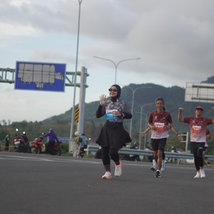 Race photo from KEDIRI HALF MARATHON 2026