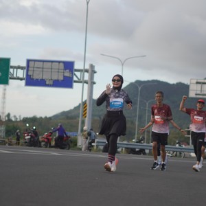 Race photo from KEDIRI HALF MARATHON 2026