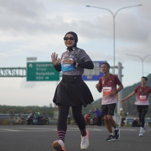 Race photo from KEDIRI HALF MARATHON 2026
