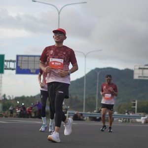 Race photo from KEDIRI HALF MARATHON 2026