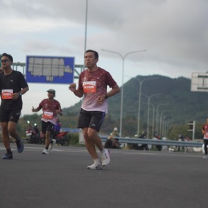 Race photo from KEDIRI HALF MARATHON 2026