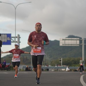 Race photo from KEDIRI HALF MARATHON 2026