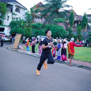 Race photo from BOGORUN 2026