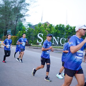 Race photo from BOGORUN 2026