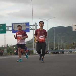 Race photo from KEDIRI HALF MARATHON 2026