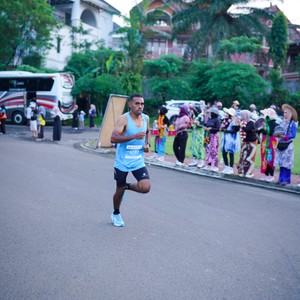 Race photo from BOGORUN 2026