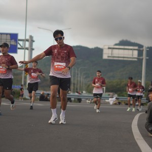 Race photo from KEDIRI HALF MARATHON 2026