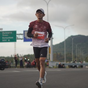 Race photo from KEDIRI HALF MARATHON 2026