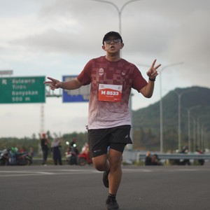 Race photo from KEDIRI HALF MARATHON 2026