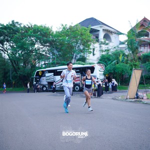 Race photo from BOGORUN 2026