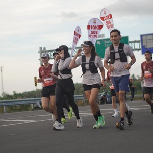 Race photo from KEDIRI HALF MARATHON 2026