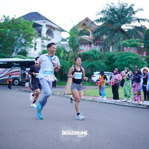 Race photo from BOGORUN 2026