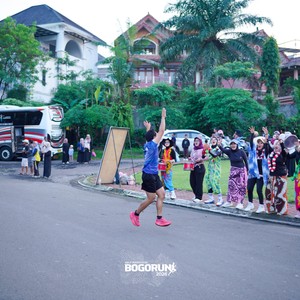 Race photo from BOGORUN 2026