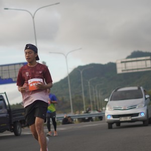 Race photo from KEDIRI HALF MARATHON 2026