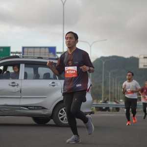 Race photo from KEDIRI HALF MARATHON 2026