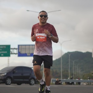 Race photo from KEDIRI HALF MARATHON 2026