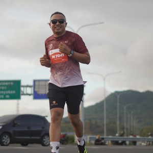 Race photo from KEDIRI HALF MARATHON 2026