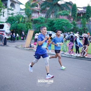 Race photo from BOGORUN 2026