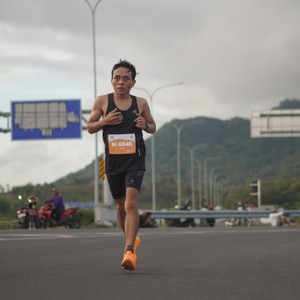 Race photo from KEDIRI HALF MARATHON 2026