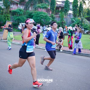 Race photo from BOGORUN 2026